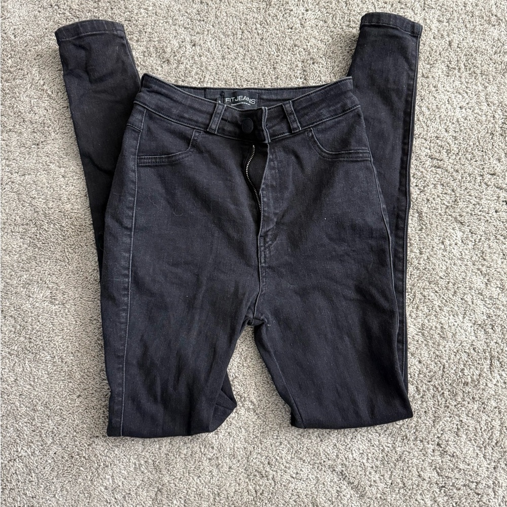 Fit Jeans Black Skinny Jeans
